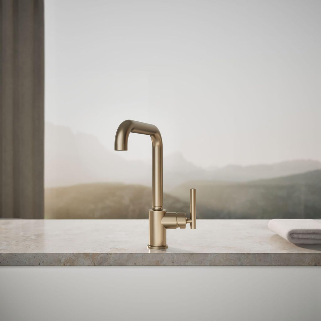 KOHLER Purist Single-Handle Kitchen Sink Faucet