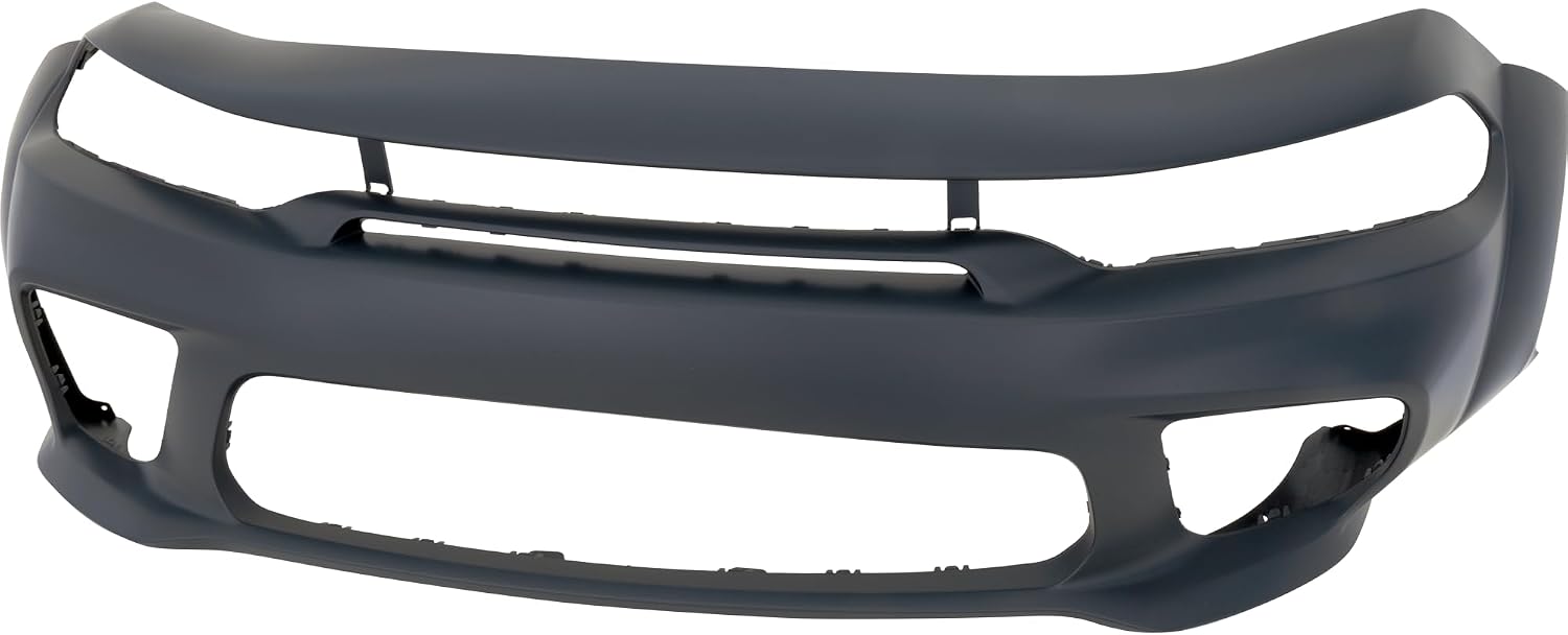 Garage-Pro Bumper Cover Compatible with Dodge Charger 2020-2023 For Models With Hood Scoop Primed Front CH1000A43