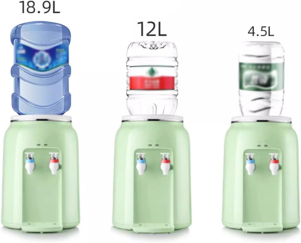 hot Water dispensers Small Water Dispenser Household Desktop Instant Hot Desktop Mini Heated Mineral Spring Bucket Water Dormitory Instant hot Water Dispenser (Color : A, Size : Warm)
