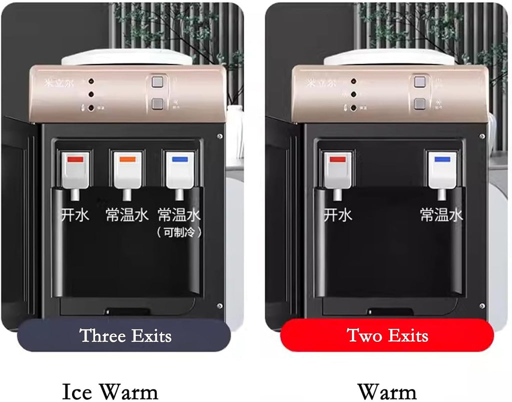 hot water dispensers Household Vertical Water Dispenser Fully Automatic Intelligent Small Hot Water Mini Office Mounted Water Bucket instant hot water dispenser (Color : B, Size : Warm)