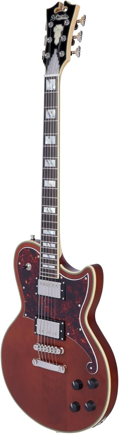 D'Angelico Deluxe Atlantic Guitar - Matte Walnut