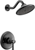 Moen UT3312EPBLBelfield M-CORE 3-Series 1-Handle Shower Trim Kit with Eco-Performance Showerhead, Valve Required