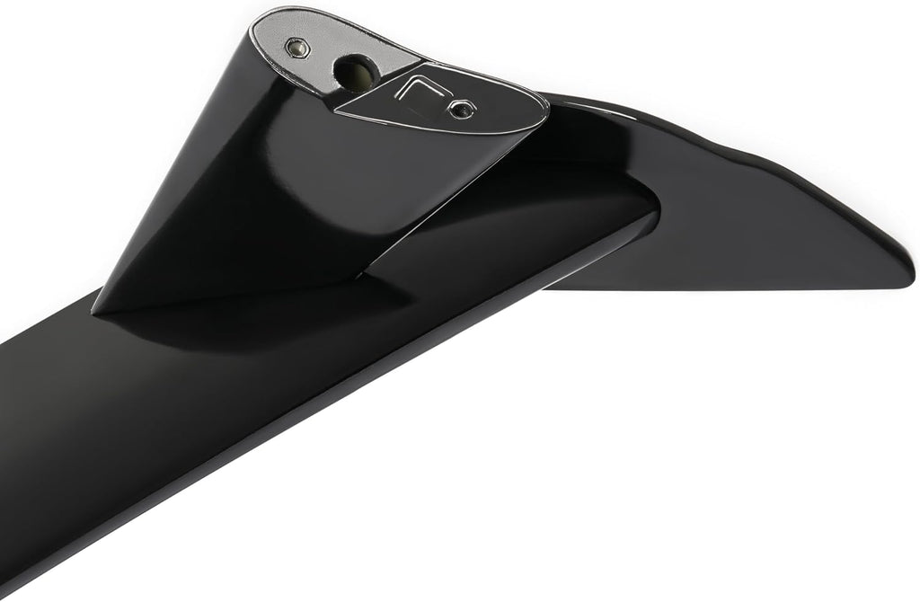 HECASA Rear Trunk Spoiler Compatible with 2020 2021 2022 2023 2024 Corvette C8 Stingray Z51 Rear High Wing Spoiler, Glossy Black