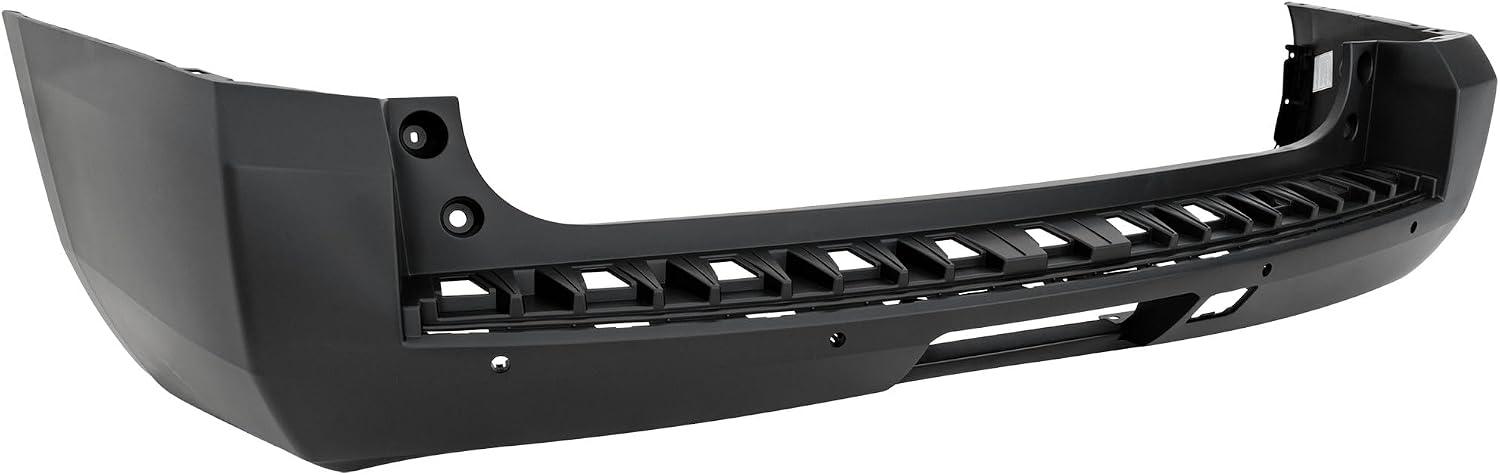 Garage-Pro Bumper Cover Compatible with Chevrolet Tahoe 2019-2020 For Models With Park Assist System, Production Date From October 22 2018 Primed Rear CAPA GM1100A29C
