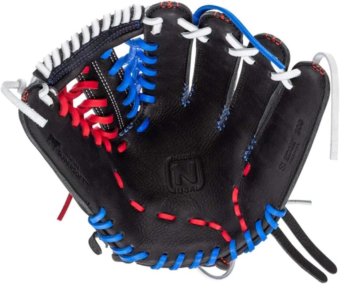 Nokona S1 All-American 11.25' Modified Trap Web 14U Infield/Outfield Baseball Glove