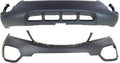 Garage-Pro Bumper Cover Set of 2 For Kia Sorento 2011-2013, Front Bumper Cover, Primed, Upper and Lower, Automotive Exterior Accessories