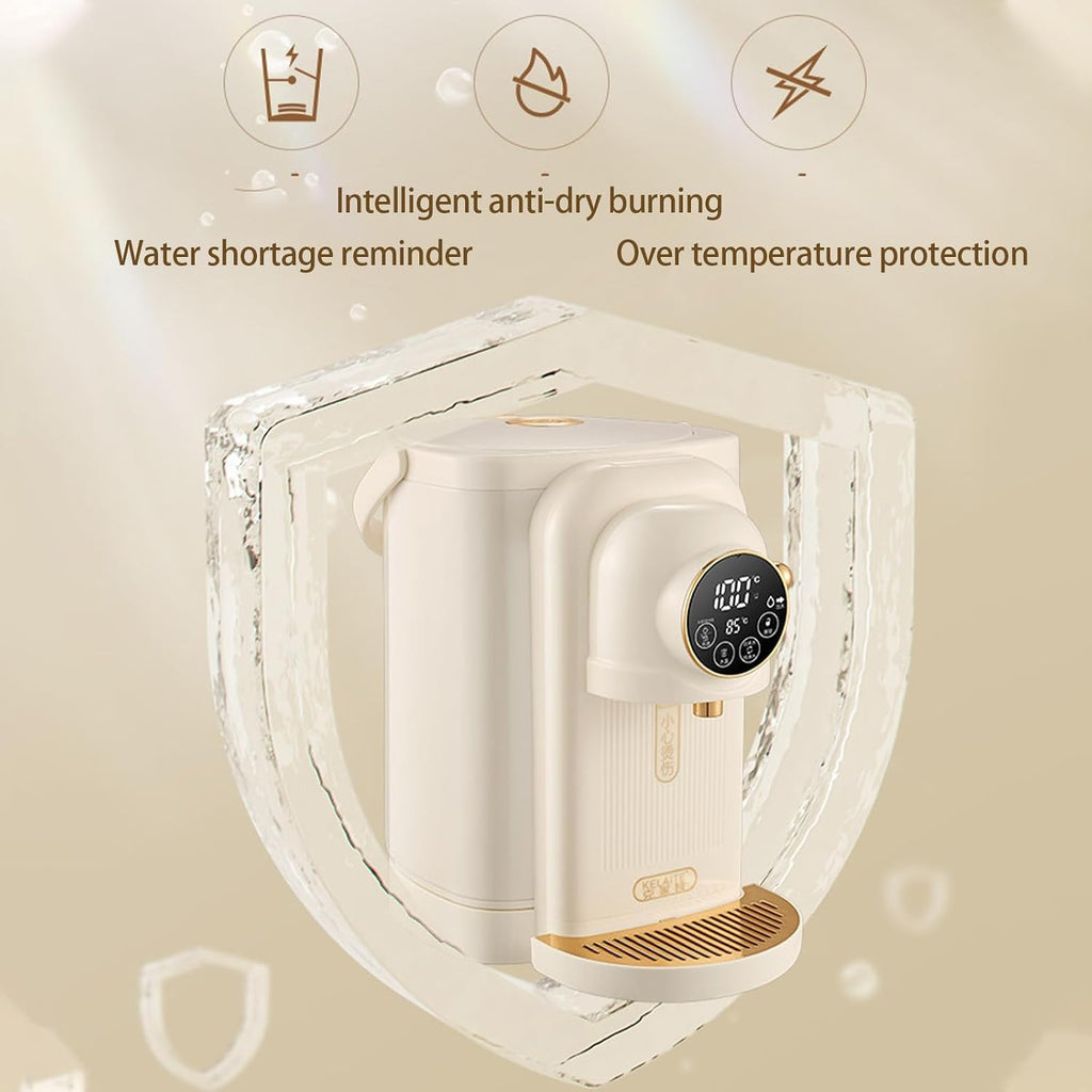 Instant Hot Water Dispenser,Smart Water Dispenser,3.8L Capacity,6 Speed Temperature Adjustment,Touch Control Operation