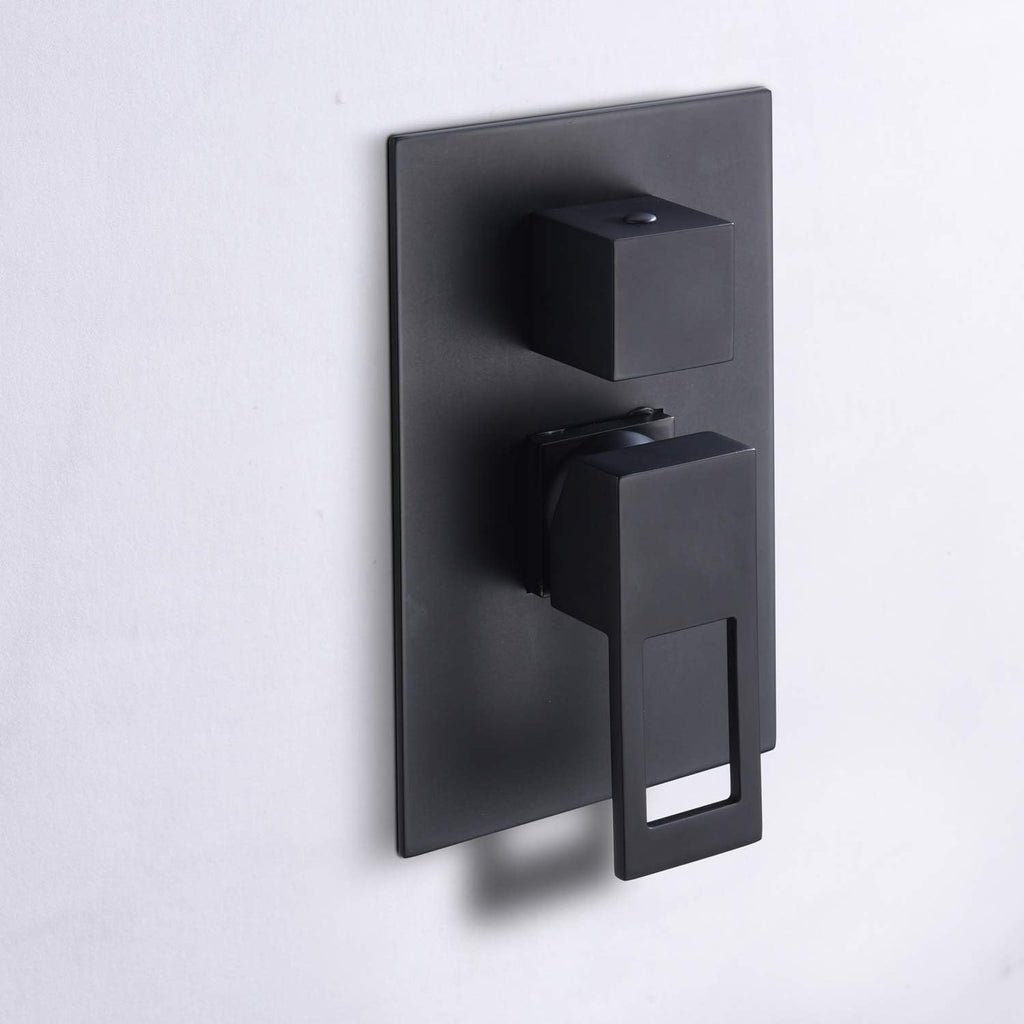 Black Shower Faucet,Matte Black shower fixtures,sumerain
