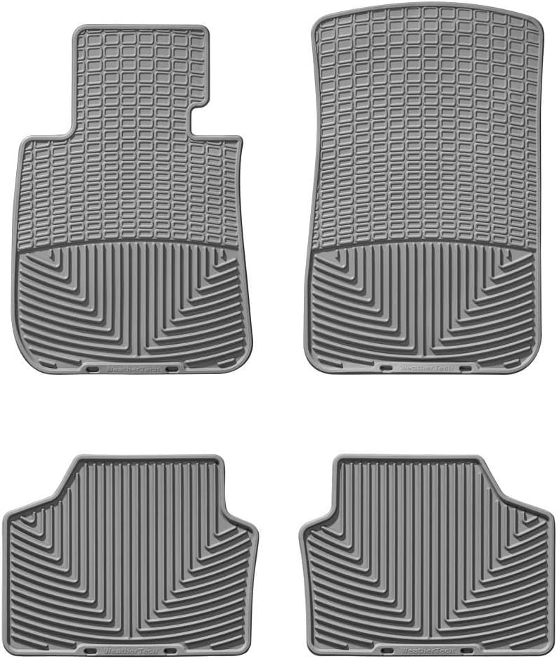 WeatherTech All-Weather Floor Mats for BMW 325i, 328i, 335i - 1st & 2nd Row (W61GR-W141GR), Grey