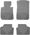 WeatherTech All-Weather Floor Mats for BMW 325i, 328i, 335i - 1st & 2nd Row (W61GR-W141GR), Grey