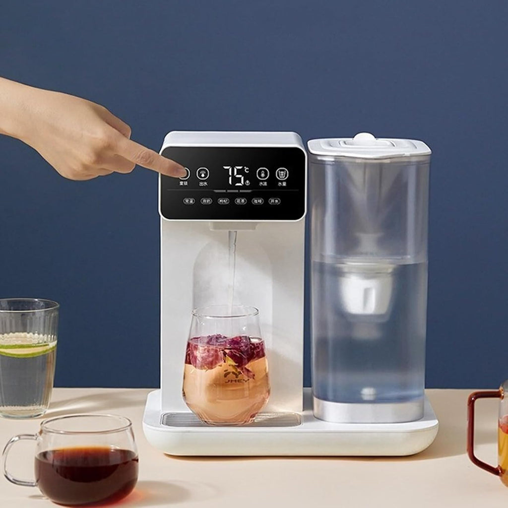 GRFIT hot Water dispensers Desktop Instant Water Dispenser Desktop Installation Free Water Purifier Fast Heating Small Household and Office Water Filter Instant hot Water Dispenser