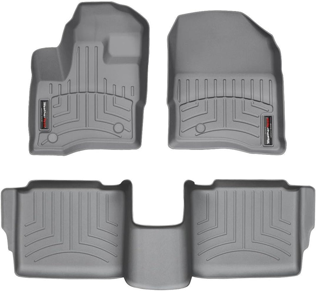 WeatherTech Custom Fit FloorLiners for Ford Taurus - 1st & 2nd Row (463021-462702), Grey