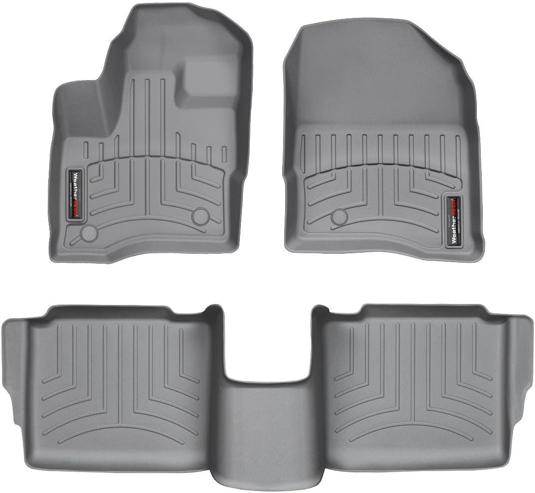 WeatherTech Custom Fit FloorLiners for Ford Taurus - 1st & 2nd Row (463021-462702), Grey