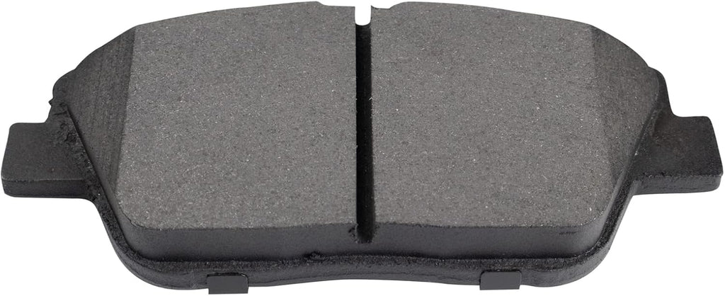 TRQ Front Brake Pad and Rotor Set Semi Metallic Vented Rotors Calipers Compatible with 2011-2014 Hyundai Sonata
