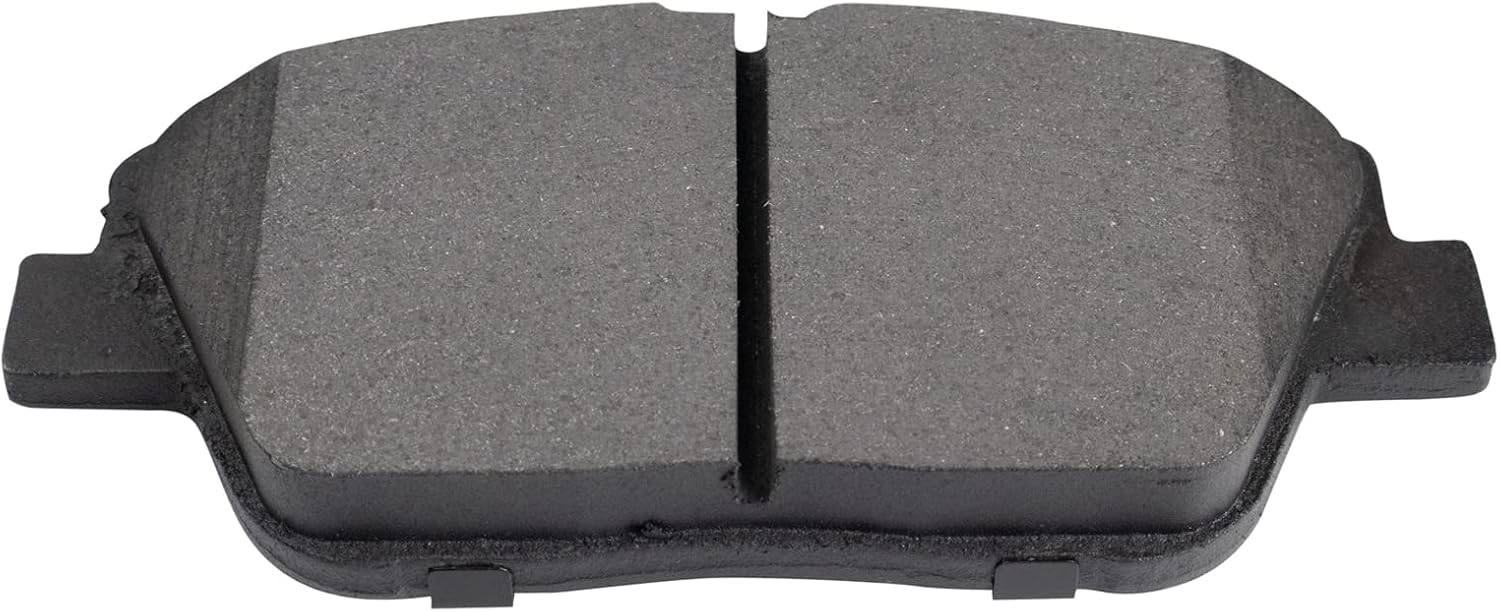 TRQ Front Brake Pad and Rotor Set Semi Metallic Vented Rotors Calipers Compatible with 2011-2014 Hyundai Sonata