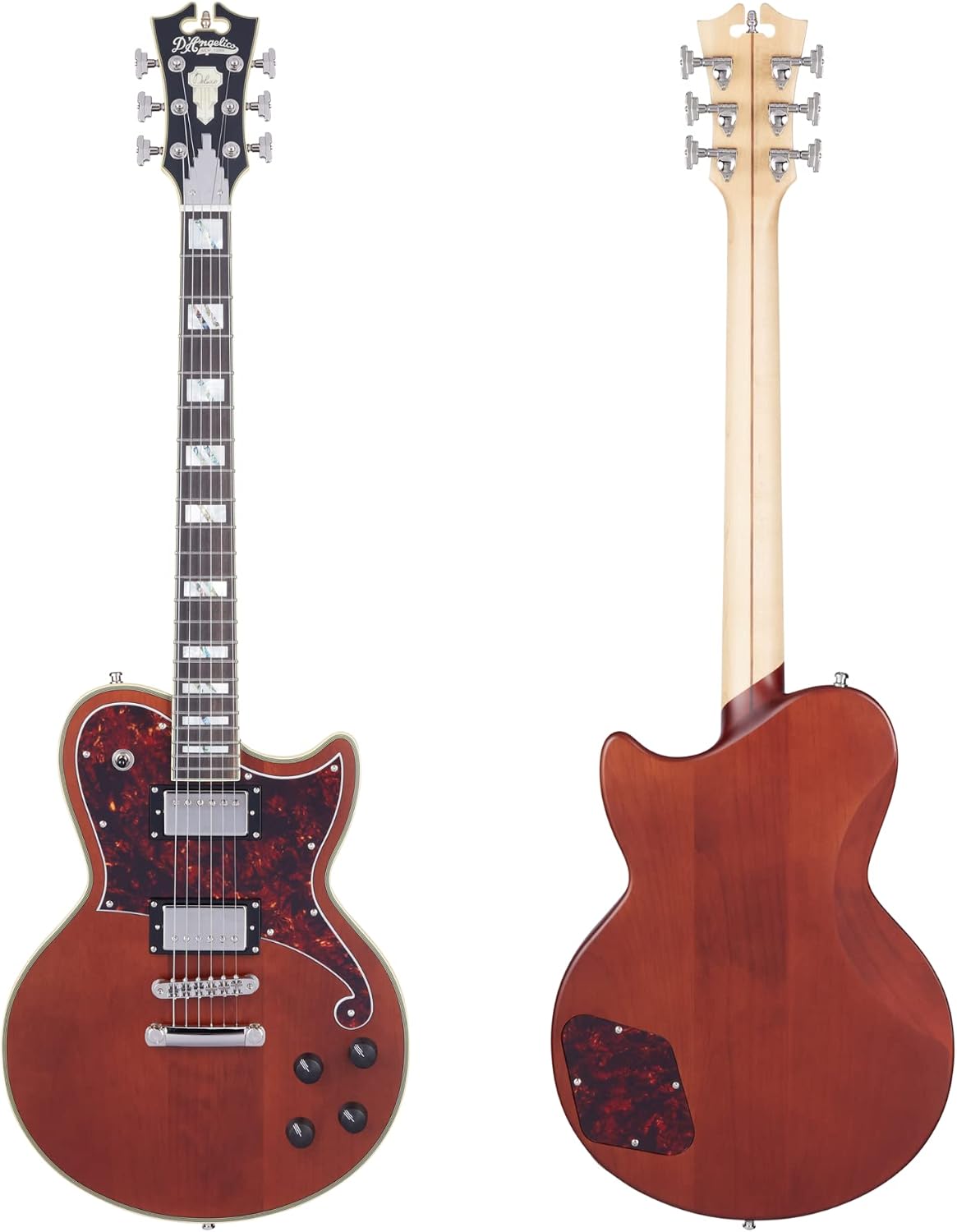 D'Angelico Deluxe Atlantic Guitar - Matte Walnut