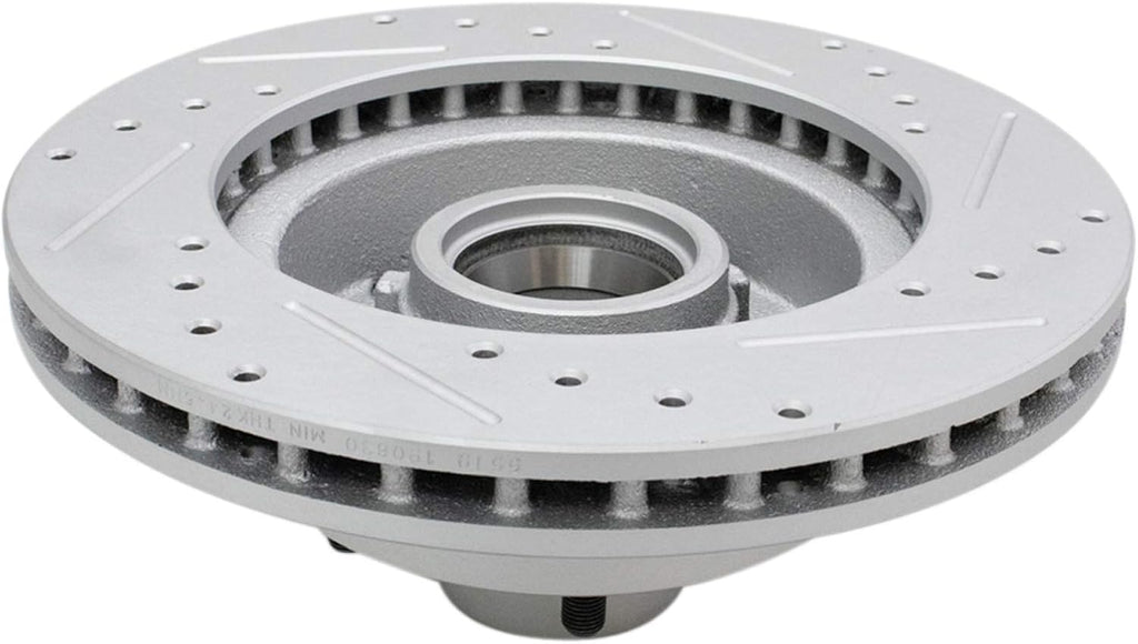 TRQ Performance Front Brake Pad & Rotor Set Ceramic Coated Rotors for 73-78 Buick Century Regal Skylark Chevrolet El Camino Monte Carlo Oldsmobile Cutlass Pontiac Firebird Grand Am Grand Prix