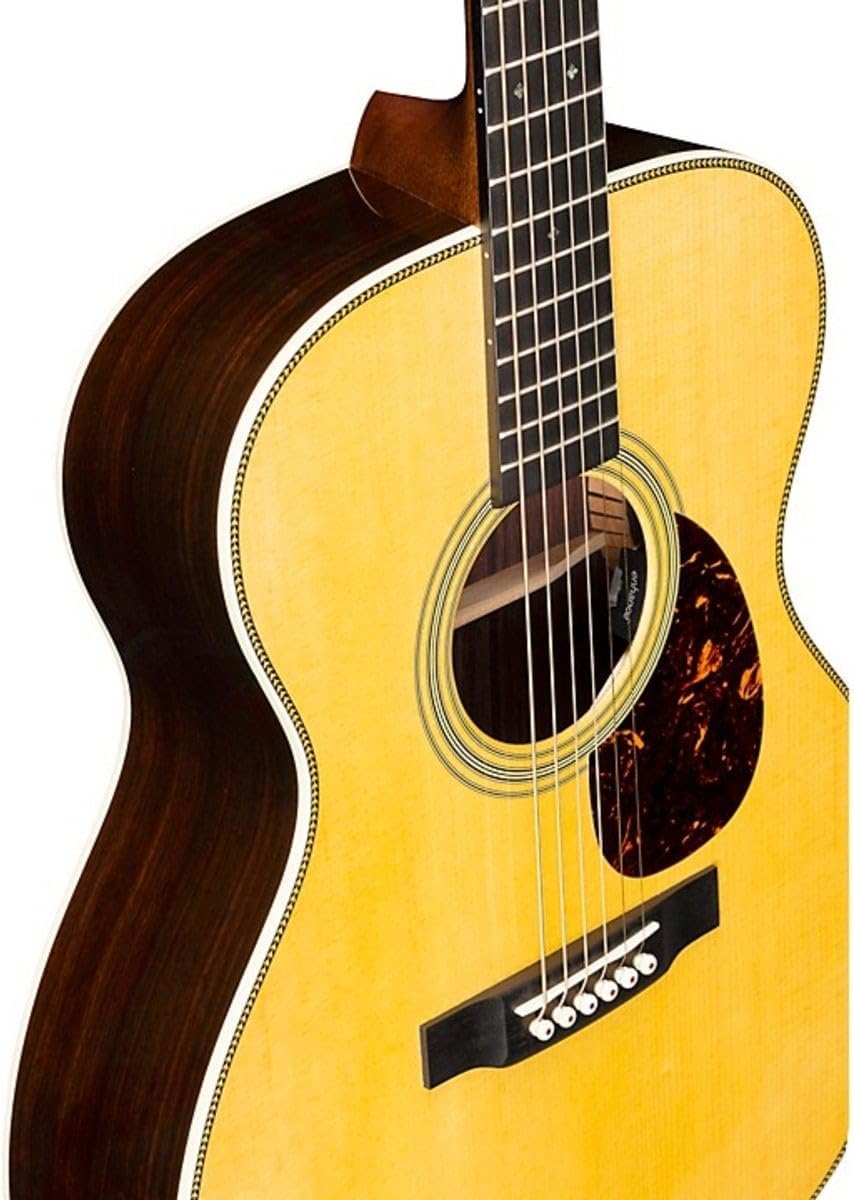 Martin OM-28E Standard Series Acoustic-electric Guitar - Natural with Aging Toner, LR Baggs Anthem (2025)