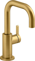Kohler K-28292 Components 1.5 GPM Cold Water Dispenser with Angled Spout - Vibrant Brushed Moderne Brass