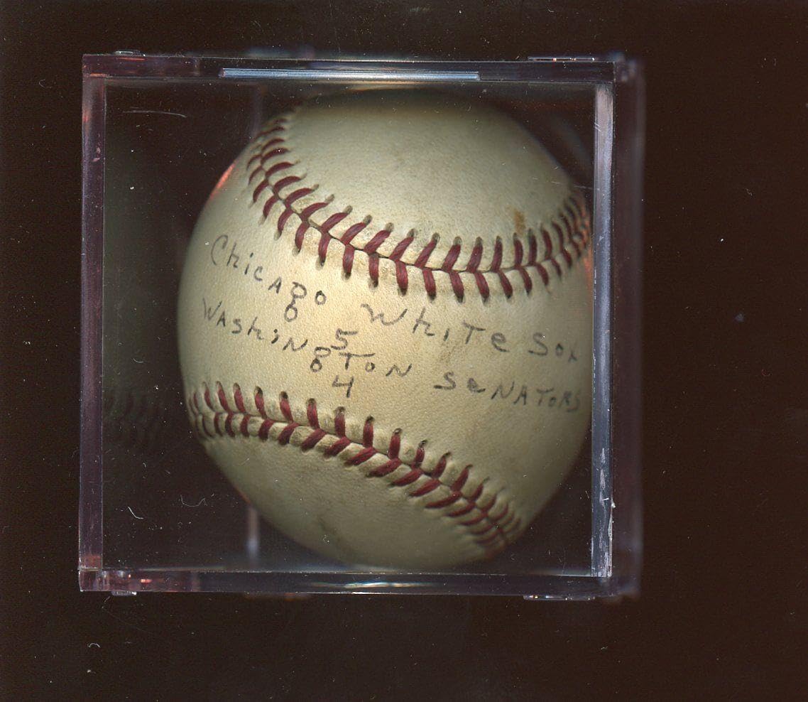 July 16 1953 MLB Game Used Baseball From Harry Fritz Dorish LOA - MLB Game Used Baseballs