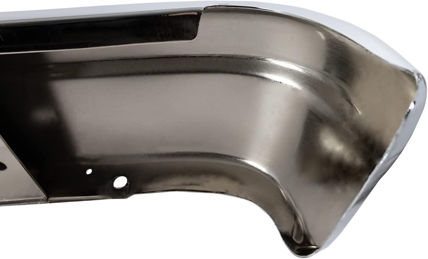 Garage-Pro Rear Bumper for Ford E-150 E-250 E-350 Super Duty 2005-2014, Chrome Steel, Automotive Exterior Accessories w/o Molding Holes, No Parking Aid Sensor