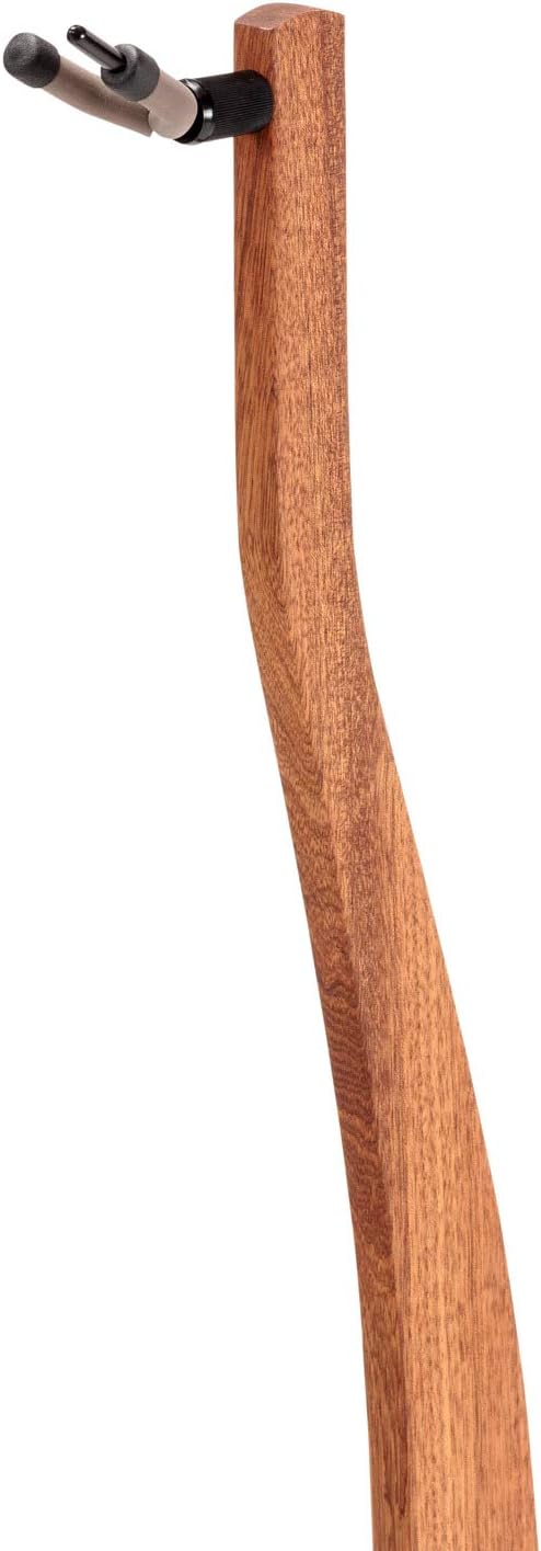 Zither Wooden Violin or Viola Stand - Handcrafted Solid Mahogany Wood Floor Stands, Made in USA