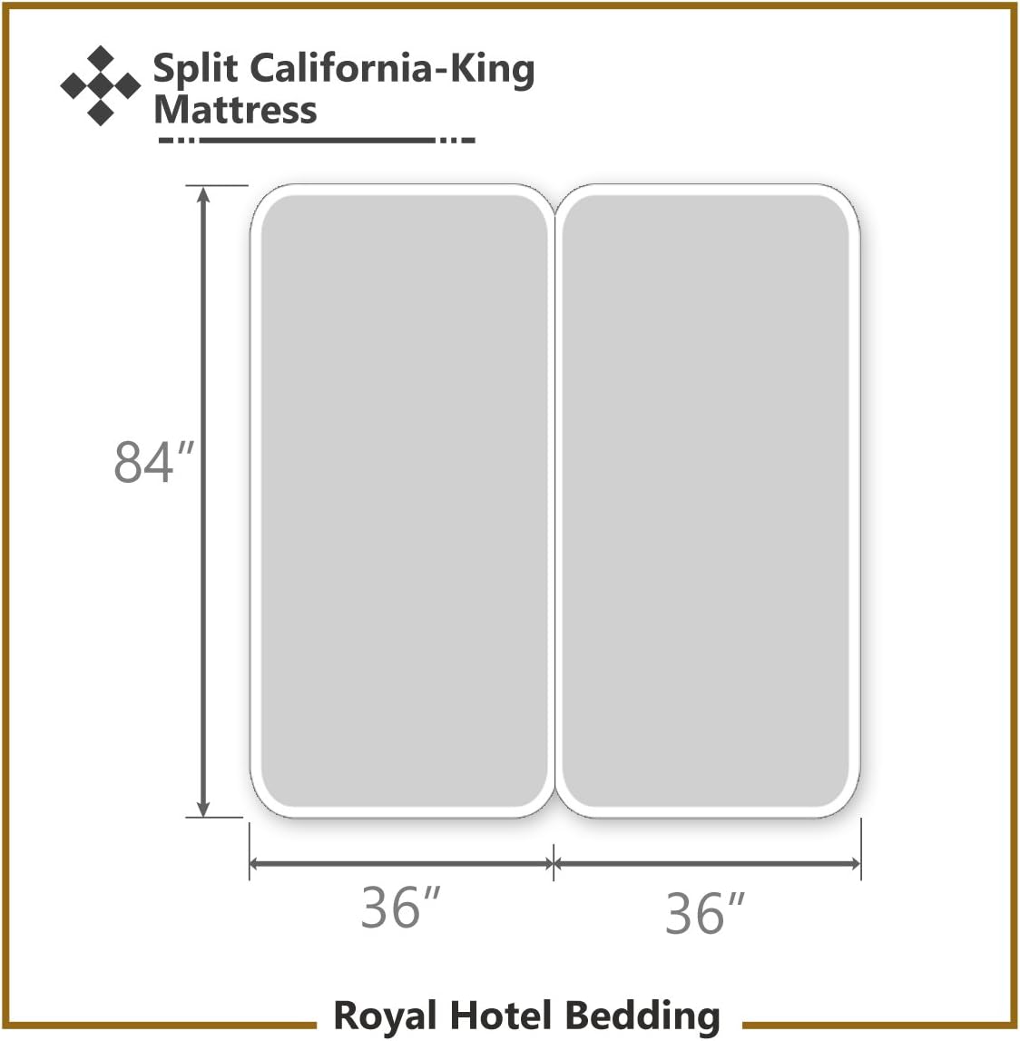 Royal Hotel Bedding Abripedic Crispy Percale Sheets, 300-Thread-Count, 5PC Solid Sheet Set, 100% Cotton, Up to 18 Inch Deep Pocket, Split-California-King, Celery