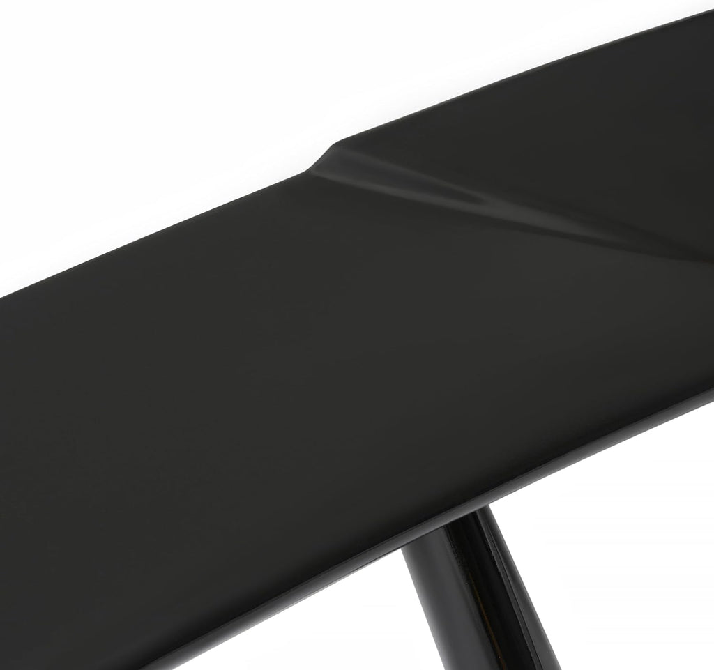 HECASA Rear Trunk Spoiler Compatible with 2020 2021 2022 2023 2024 Corvette C8 Stingray Z51 Rear High Wing Spoiler, Glossy Black