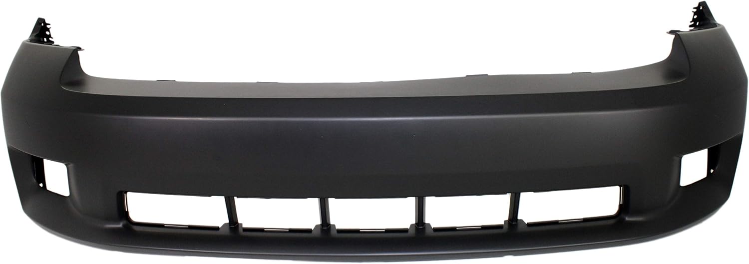 Garage-Pro Front Bumper Cover Fascia, Primed Plastic For 2009-2012 Dodge RAM 1500, Front Bumper Replacement, Sport Package, Fog Lamps