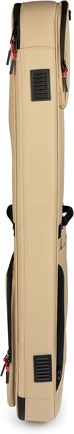 Gator Cases ICON Series Premium Weather Resistant Gig Bag for 335-Style TSA Luggage Lock-Friendly Zipper Pulls, Khaki (G-ICON335-KHK)