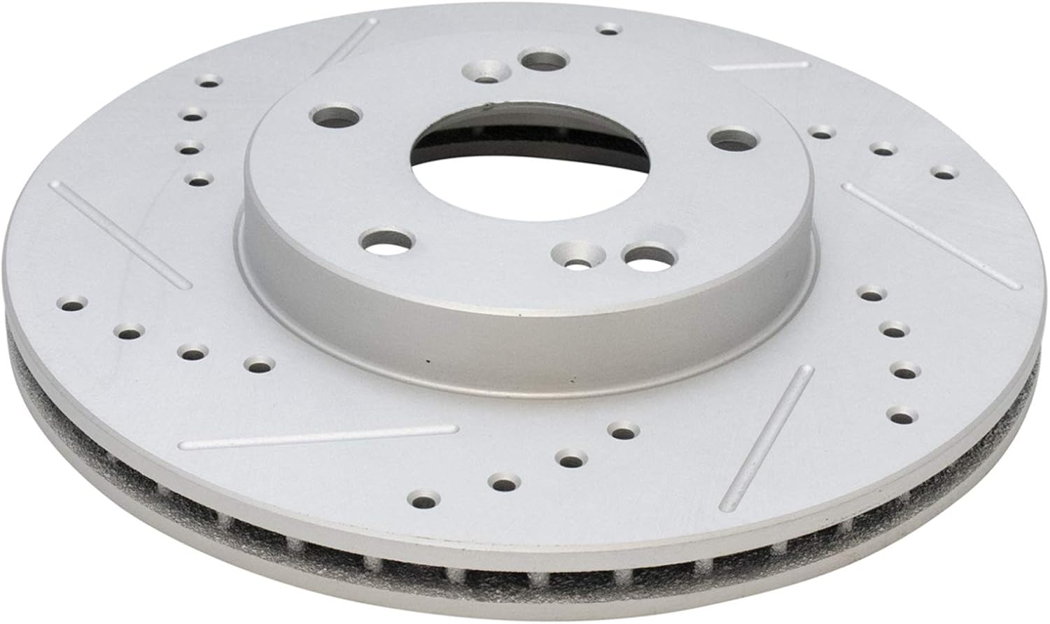 TRQ Performance Front Brake Pad and Rotor Set Ceramic Vented Coated Rotors Calipers Compatible with 2003-2011 Honda Element