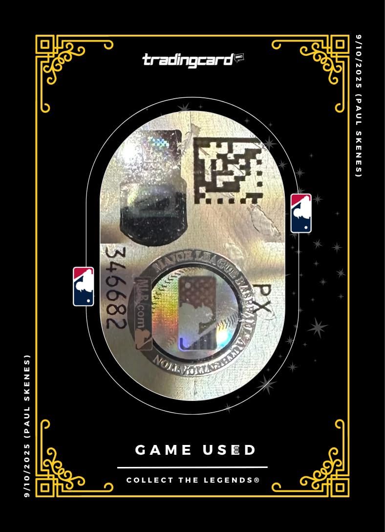 Paul Skenes Game-Used Baseball Relic /11 - TradingCard360® Collect The Legends®