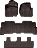 WeatherTech Custom Fit FloorLiners for Ford Expedition Max - Full Set (471665-1-2-4712953), Cocoa