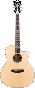 D'Angelico Premier Gramercy LS Acoustic-electric Guitar - Natural