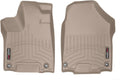 WeatherTech Custom Fit FloorLiners for Honda Ridgeline - 1st Row (459711), Tan