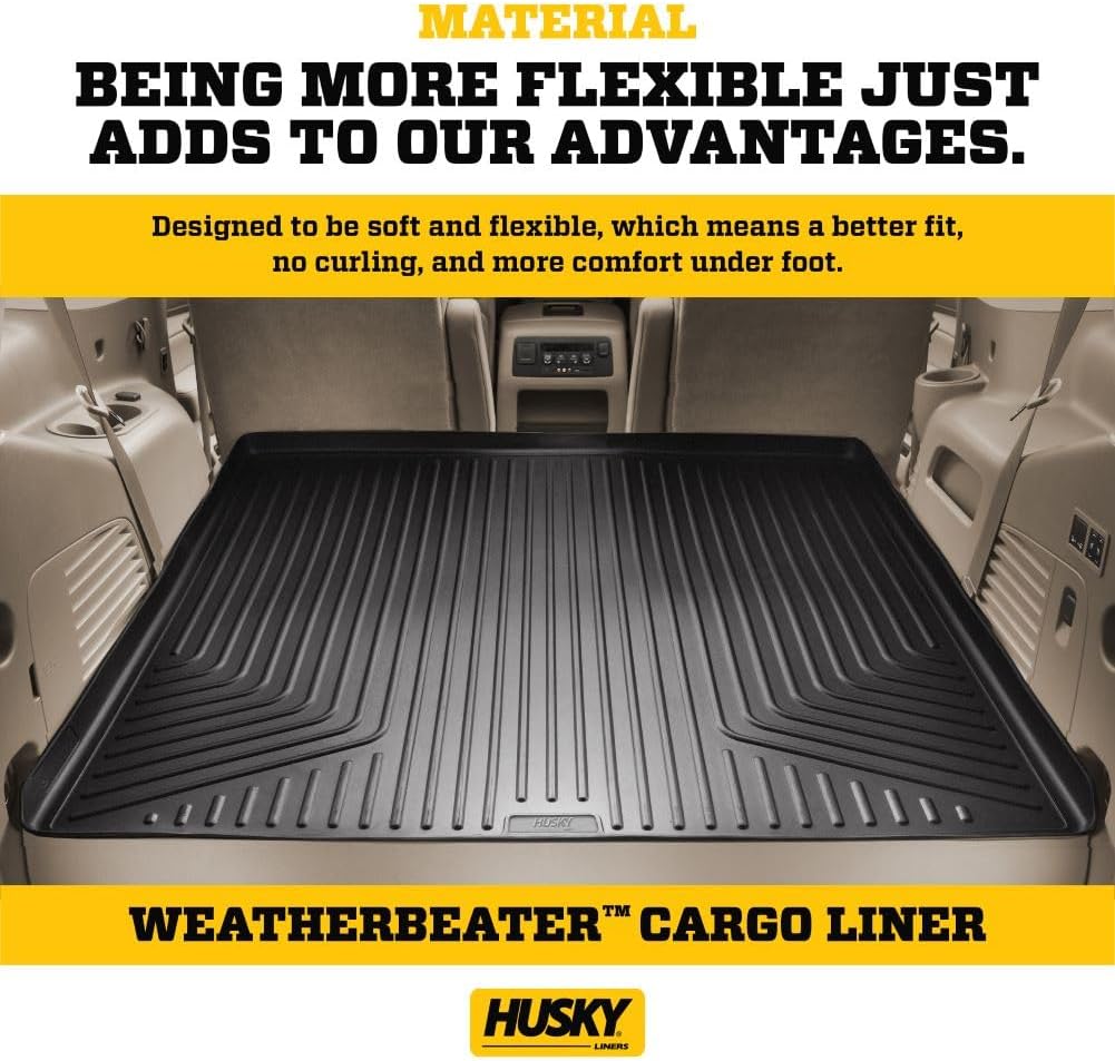 Husky Liners Weatherbeater Trunk Liner | Fits 2023-2026 Honda Accord | Trunk, 1-pc. Black - 44151