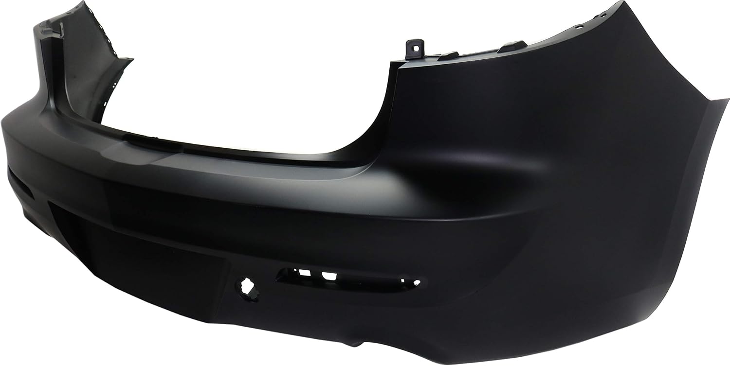 Garage-Pro Rear Bumper Cover Compatible with 2010-2013 Mazda 3 Primed, 2.5L Eng, Sedan - CAPA