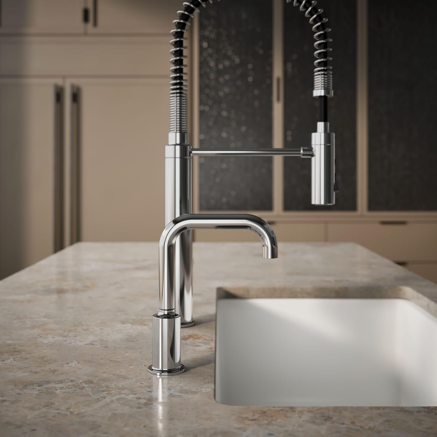 Kohler K-24077-CP Purist Beverage Faucet, Polished Chrome