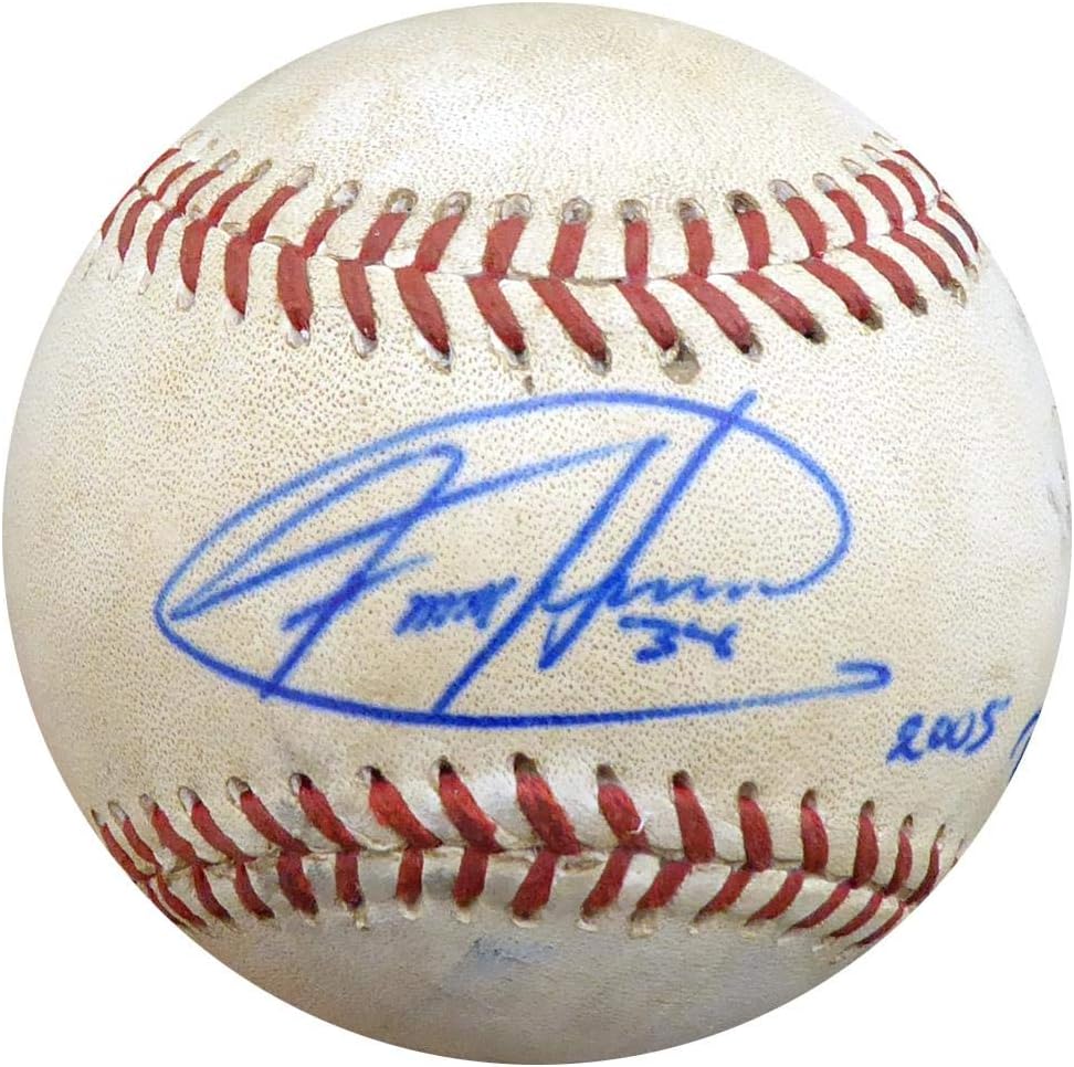 Felix Hernandez Autographed Official 2005 PCL Game Used Baseball Seattle Mariners PSA/DNA ITP #4A52823 - MLB Autographed Game Used Bases