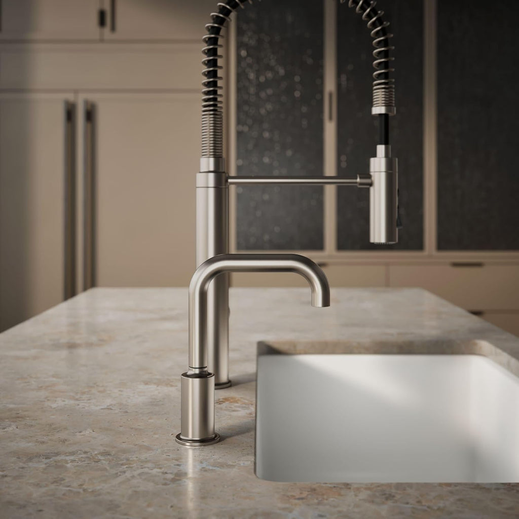 Kohler K-24077-VS Purist Beverage Faucet, Vibrant Stainless