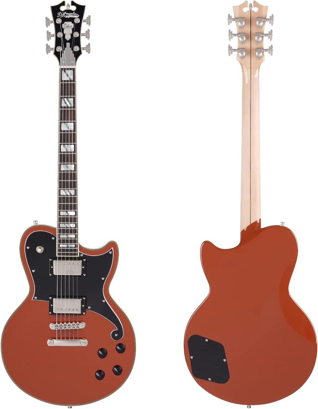 D'Angelico Deluxe Atlantic Limited Edition Guitar-Rust