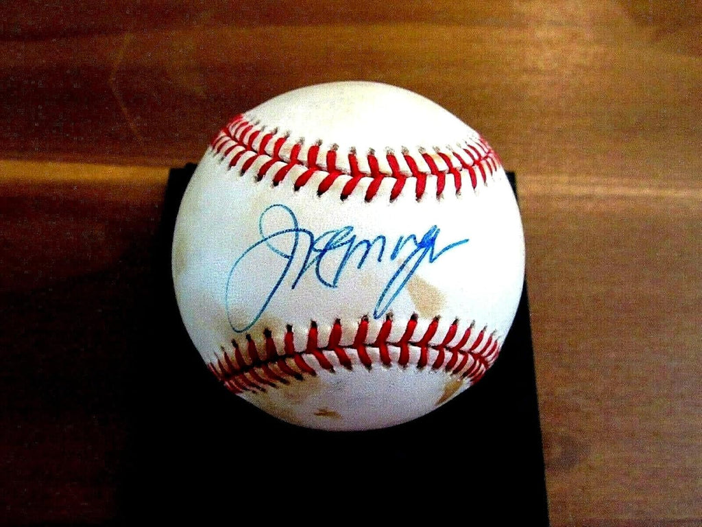 Joe Morgan s Phillies Hof Signed Auto 'rare' 2000 Centennial Gu Baseball Jsa - MLB Game Used Baseballs