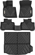 YITAMOTOR Floor Mats Fit for 2019-2024 BMW X3 G01 30i M40i X3M, TPE All Weather Custom Floor Liners, Waterproof Anti-Slip Car Mats, Only for car Without Spare tire (Not for X3 30e)