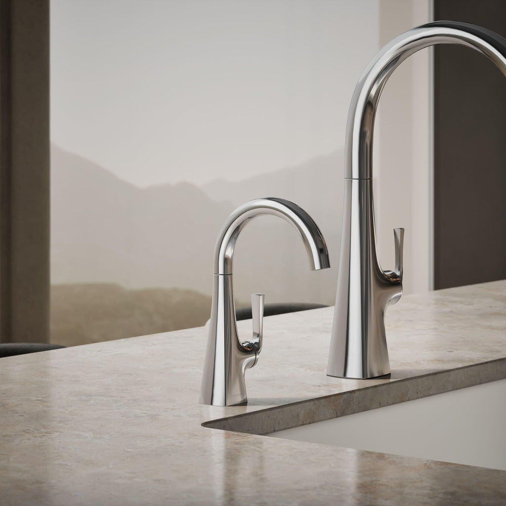 Kohler K-24134-CP Graze Beverage Faucet, Polished Chrome
