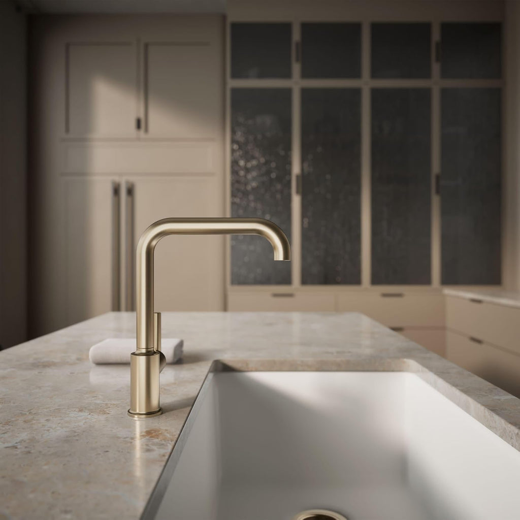 KOHLER Purist Single-Handle Kitchen Sink Faucet