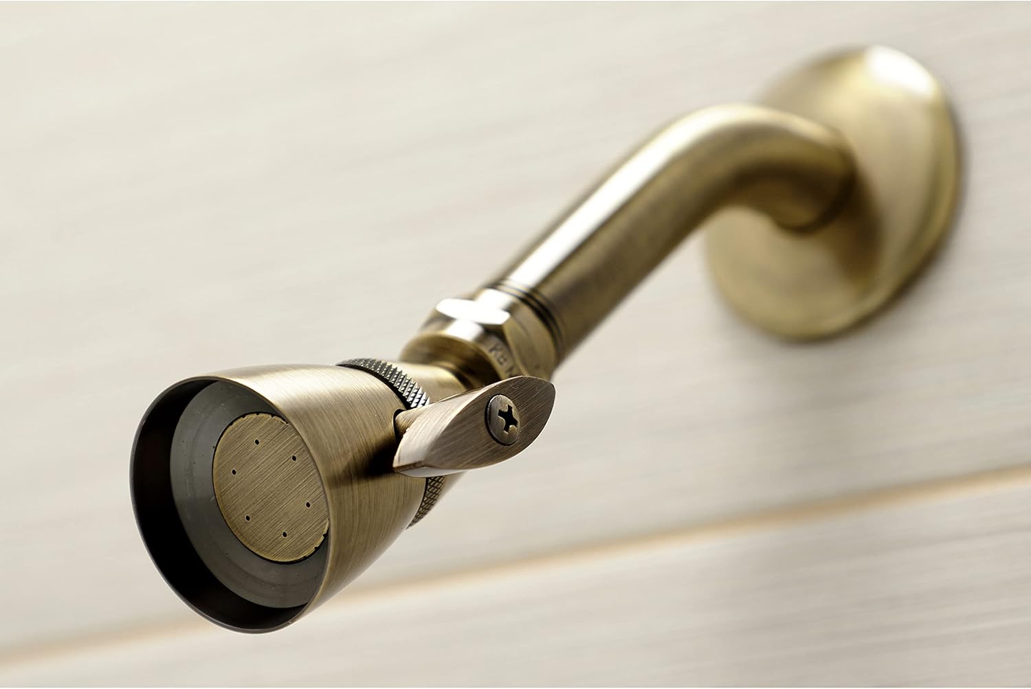 Kingston Brass KB233ALAB Magellan Tub and Shower Faucet, Antique Brass, 72 x 8 x 7.38