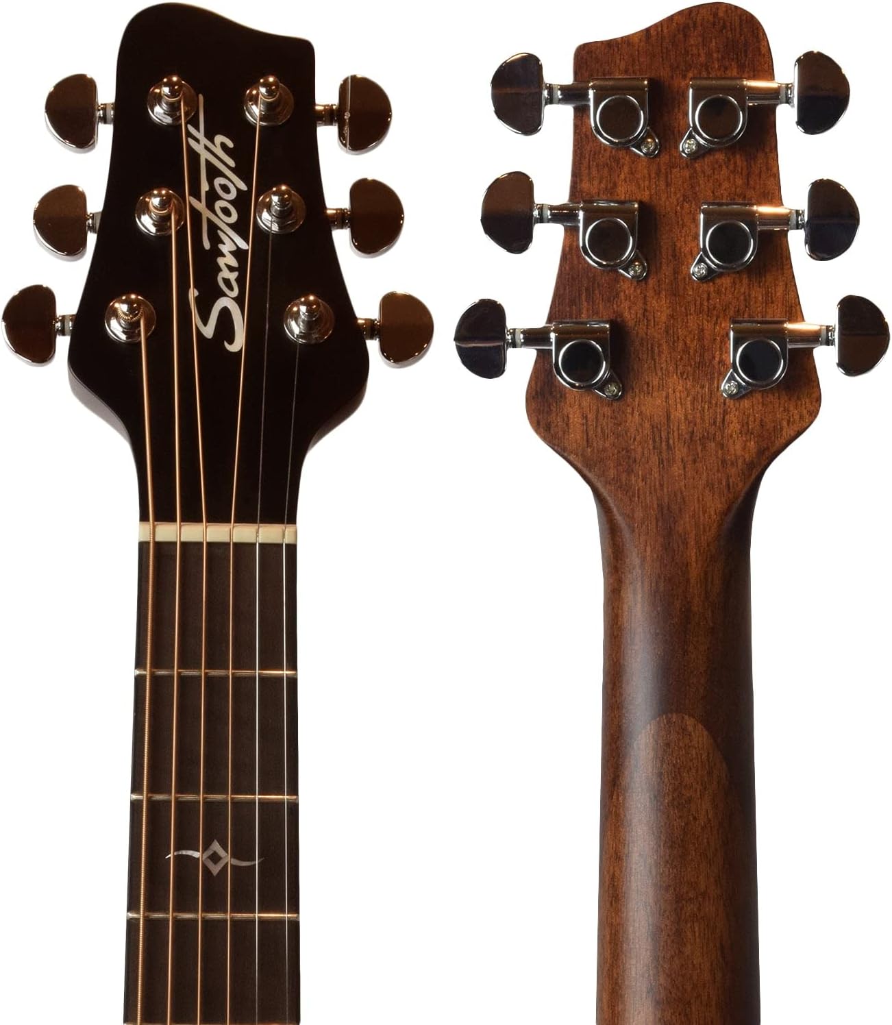 Sawtooth Mahogany Series Solid Mahogany Top Acoustic-Electric Jumbo Guitar Right-Handed