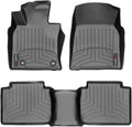 WeatherTech Custom Fit FloorLiners for Toyota Camry, Camry, 1st & 2nd Row (441230-1-2), Black