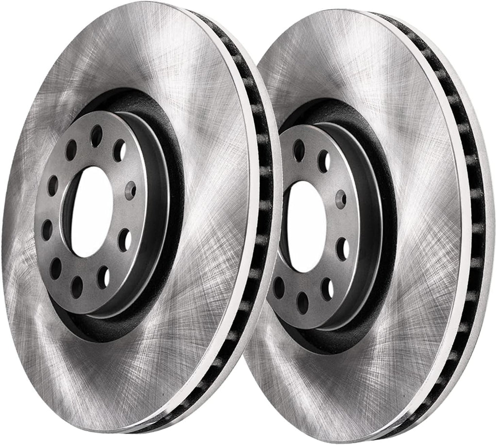 Detroit Axle - 1.4L Brake Kit for Volkswagen 2019-2020 Jetta, 11.34' inch Front and 10.71' inch Rear Disc Brake Rotors Ceramic Brakes Pads with Hardware Replacement