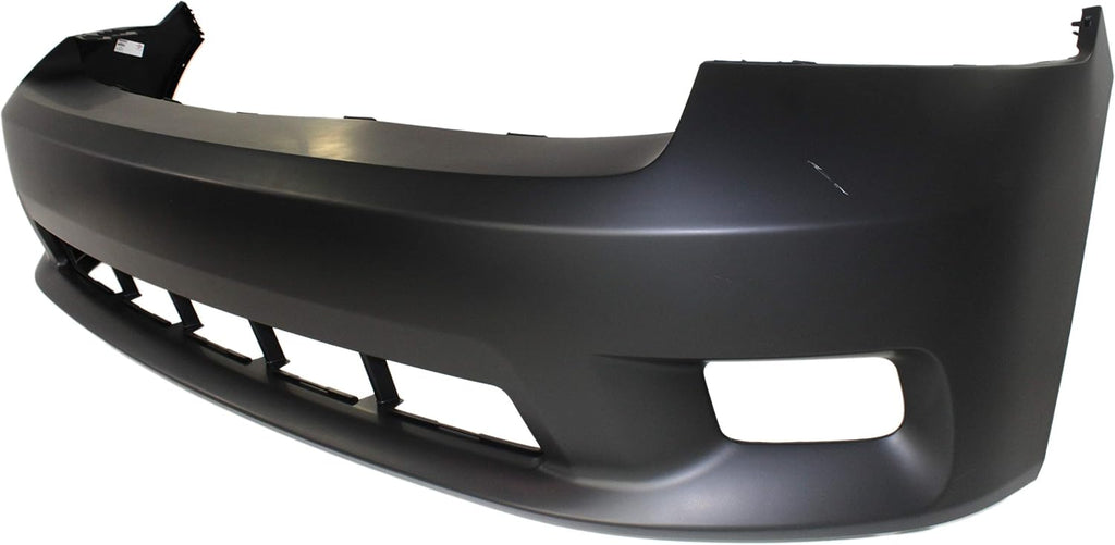 Garage-Pro Front Bumper Cover Fascia, Primed Plastic For 2009-2012 Dodge RAM 1500, Front Bumper Replacement, Sport Package, Fog Lamps